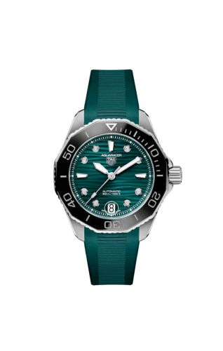 TAG Heuer Aquaracer Professional 300 36 Stainless Steel / Black - Diamond / Rubber